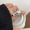 Знак Зодиака Лошадь Кольцо Голова Лошади Мультяшное Кольцо на Палец из Сплава Кольцо с Пони Кольцо с Пони и Стразами Открытое Кольцо из Металлического Сплава Мужское/Женское