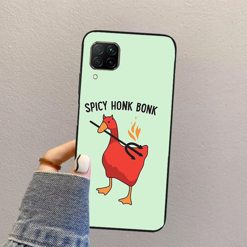 Утка Гусь Кряк Бряк Смешной Мем Для Huawei Nova 3i 7i 8i 11i 12i 9 10 SE Y73 Y90 Y70 Y72 Y61 Y91 P30 P40 Lite P60 Pro Чехол