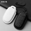 Кожаный чехол-оболочка для автомобильного ключа For Jeep Renegade Compass Grand Cherokee For Chrysler 300C Wrangler Dodge Держатель-защитник ключа