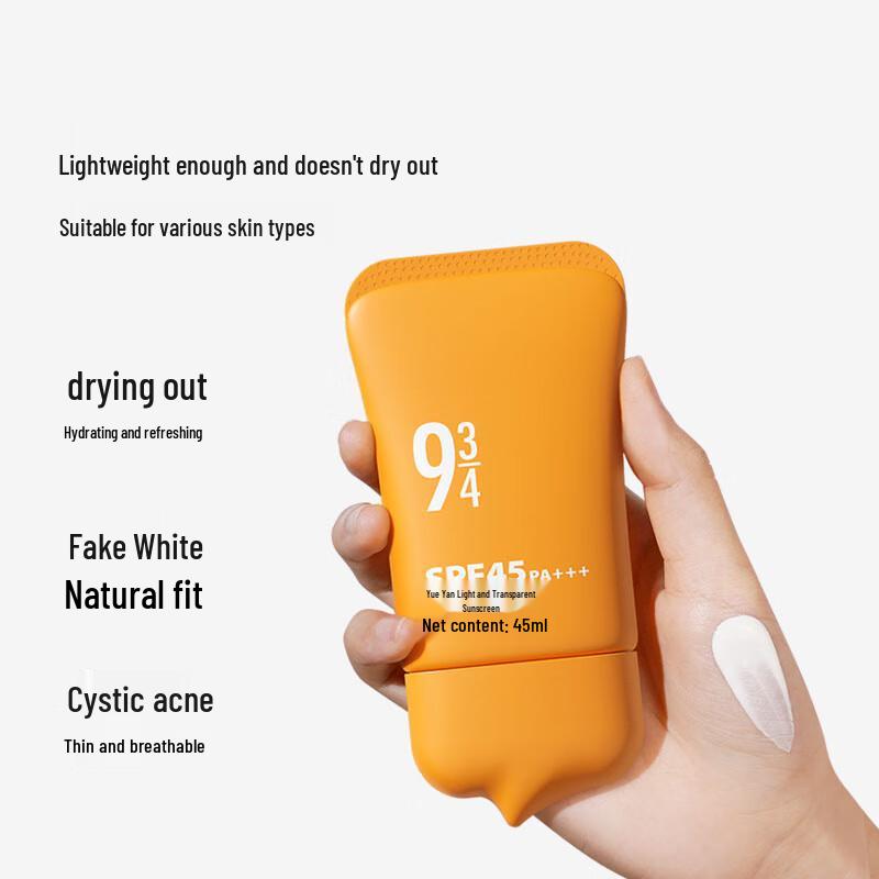 Yueyan Light Transparent Sunscreen Lotion SPF45 PA+++