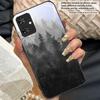 Чернильная пейзажная живопись Для Motorola Moto Edge  20 Lite 30 Pro 40 Neo 50 Ultra X30 Pro G14 G22 G24 G75 G84 G85 Стеклянный чехол для телефона