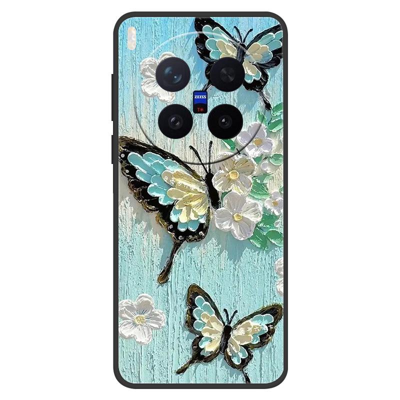 Для VIVO X300 Pro Чехол Мраморный Расписной Мягкий Матовый Силиконовый Чехол на Заднюю Панель Для Vivo X300 Полная Защита Чехол для Телефона X 300 X300 PRO