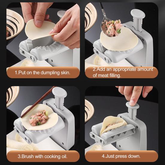 Пресс Простое управление Противоскользящий Легкое приготовление пельменей Герметичная машина для изготовления пельменей