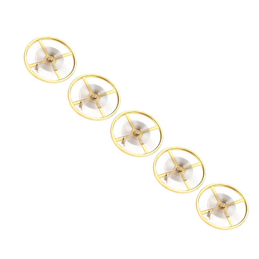 Колесо баланса часов с заменой волосковой пружины полного хода для запасных частей для часов механизма 8205