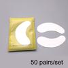 50 Pairs Under Eye Paper Patches Grafted Lash Eyelash Extension Pads Eye Lash Make Up Tools