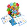 Birthday Greeting Card Foldable 3D Three-dimensional Design Happy Birthday Card Gift for Baby Daughter Son