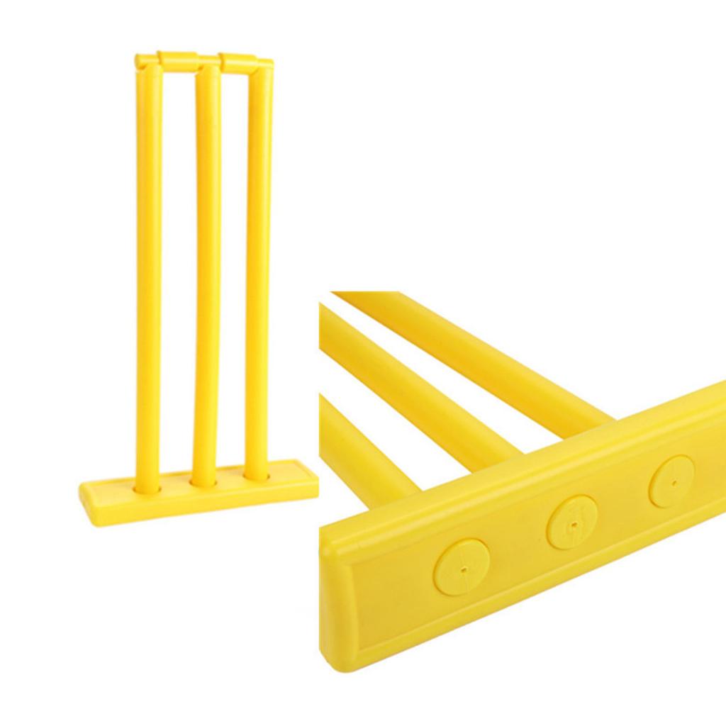 Детский набор для крикета, спортивная игра для детей на открытом воздухе, игра в крикет для родителей и детей с пнями и 2 мячами, прочная конструкция