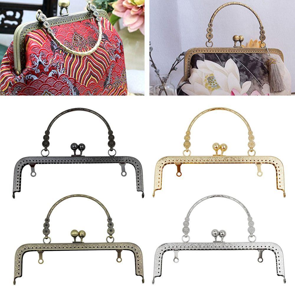 Handle Bag Accessories Purse Frame Kiss Clasp Purse Frame Purse Clasp Frame Bag Kiss Clasp Lock