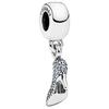 Pandora Original Design Disney Cinderella Princess 925 Silver Cubic Zirconia Jewelry Accessories Unisex Jewelry 791470CFL