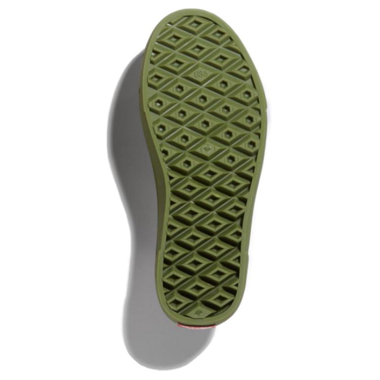 Vans Mte Удобные Прочные Слипоны Обувь Унисекс Зеленый VN000CW8BD41