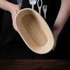Корзина для брожения из ротанга для выпечки хлеба на закваске, круглый овальный набор ручной работы, домашний декор