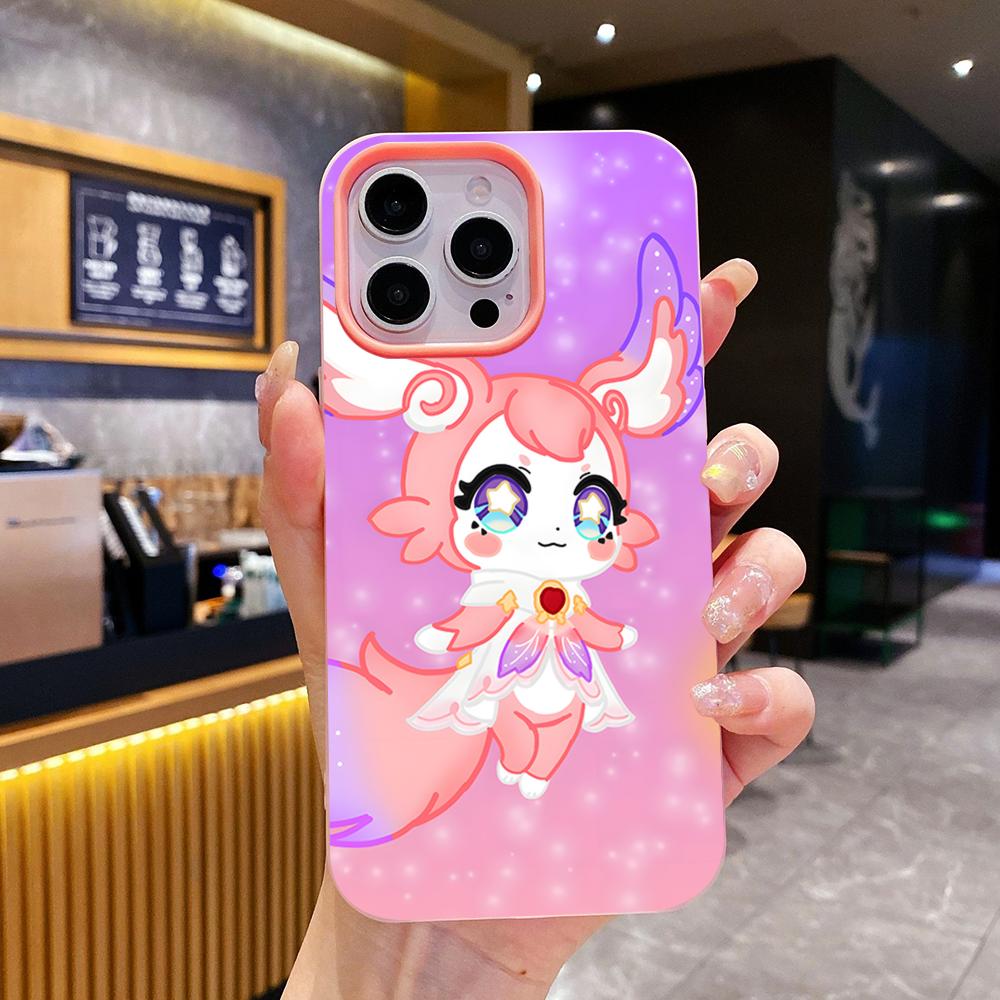 HSR Mem Jelly Двухслойный Розовый Чехол для Мобильного Телефона для iPhone 17 16 15 14 13 12 11 Air Pro Max Plus Защитный