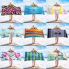 Printed Microfiber Beach Towel With High Water Absorption For Beach And Outdoor Activities