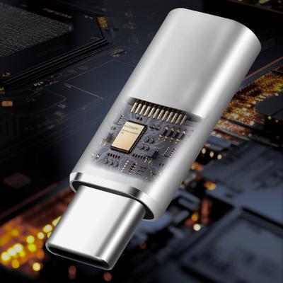 Адаптер 8-контактный на USB C для телефона 15/16, поддержка зарядки и передачи данных, разъемы зарядного устройства Type C, 8-контактный на USB C