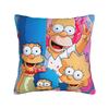 Pillow Cover SSimpsons Family Haunted House Halloween  Vintage Pillow Case For Sofa Bedroom Home Decor Pillowcases