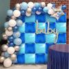 50Pcs Rose Pink Blue Square Foil Balloons DIY Wall Balloons  Baby Shower Wedding Decoration