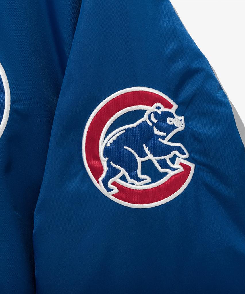 New Era Mlb Chicago Cubs Authentic Stadium Jacket Blue