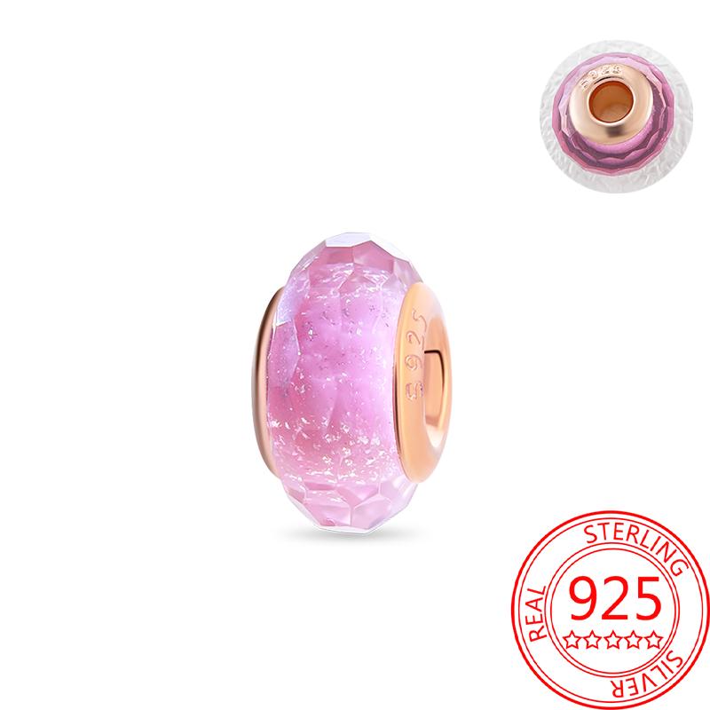 Медь Настоящее Розовое Золото Розовый Осьминог Летняя Черепаха Сердце Подвеска Шарм Подходит для Оригинальных Браслетов Ожерелий Браслет Девушка