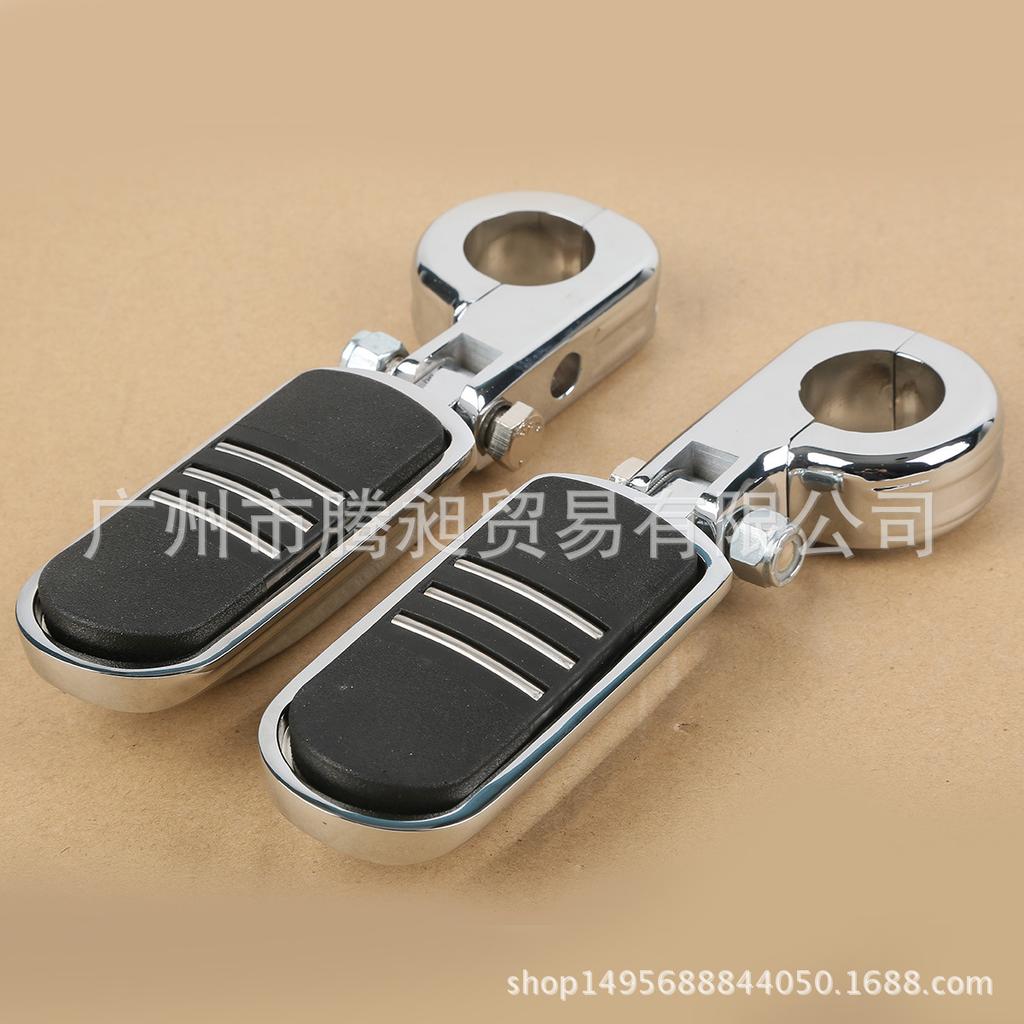 32mm Motorcycle Footrest Mount for Harley Cruiser - Modified Bumper Add-on