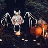 Halloween Horror Decorative Animal Skeleton Prop Party Decoration Rat Spider Bat Tarantula Zombie