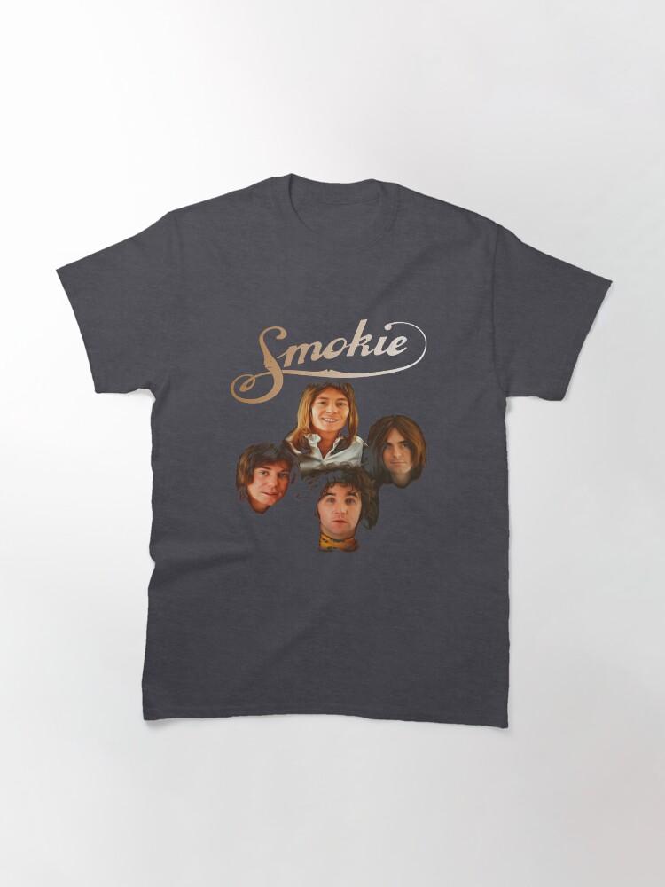Постер Криса Нормана Smokie Ретро Любитель Классическая Футболка