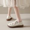 Baotou Roman Sandals Women's New Summer Wear Retro Shit-stepping Non-slip Hollow Breathable Loafers