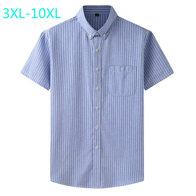 Striped Shirt Men 'S Formal Suit Business Slim Short -Sleeved Overalls Multicolor Shirt