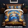 Other Similar Designs Theme Custom Text Or Name 3Pcs Bedding Set,1 Flat Sheet & 2 Pillowcases Personalized Home Bedding