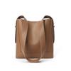 Сумка женская большая вместимость Lazy Slant Cross Bag Универсальная женская сумка из натуральной кожи Сумка через плечо Сумка-ведро для поездок на работу