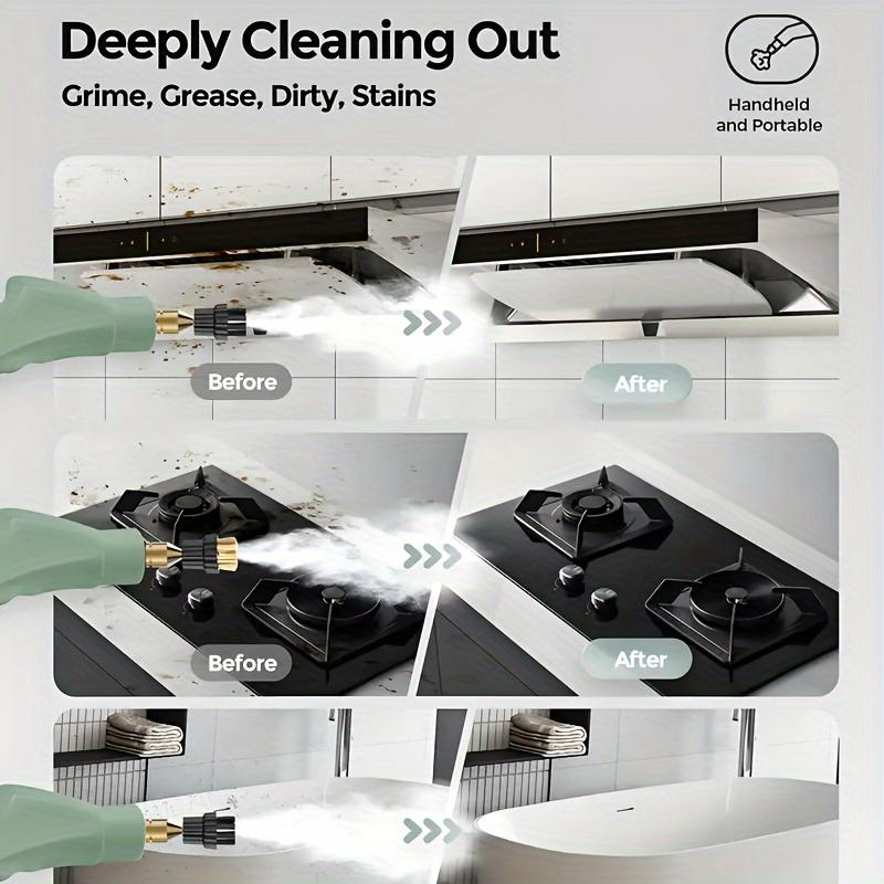 Car Cleaning Furniture Cleaning New 40.58 Oz High Temperature and High Pressure Steam Cleaner Household Small Kitchen Air Conditioner Washing Machine