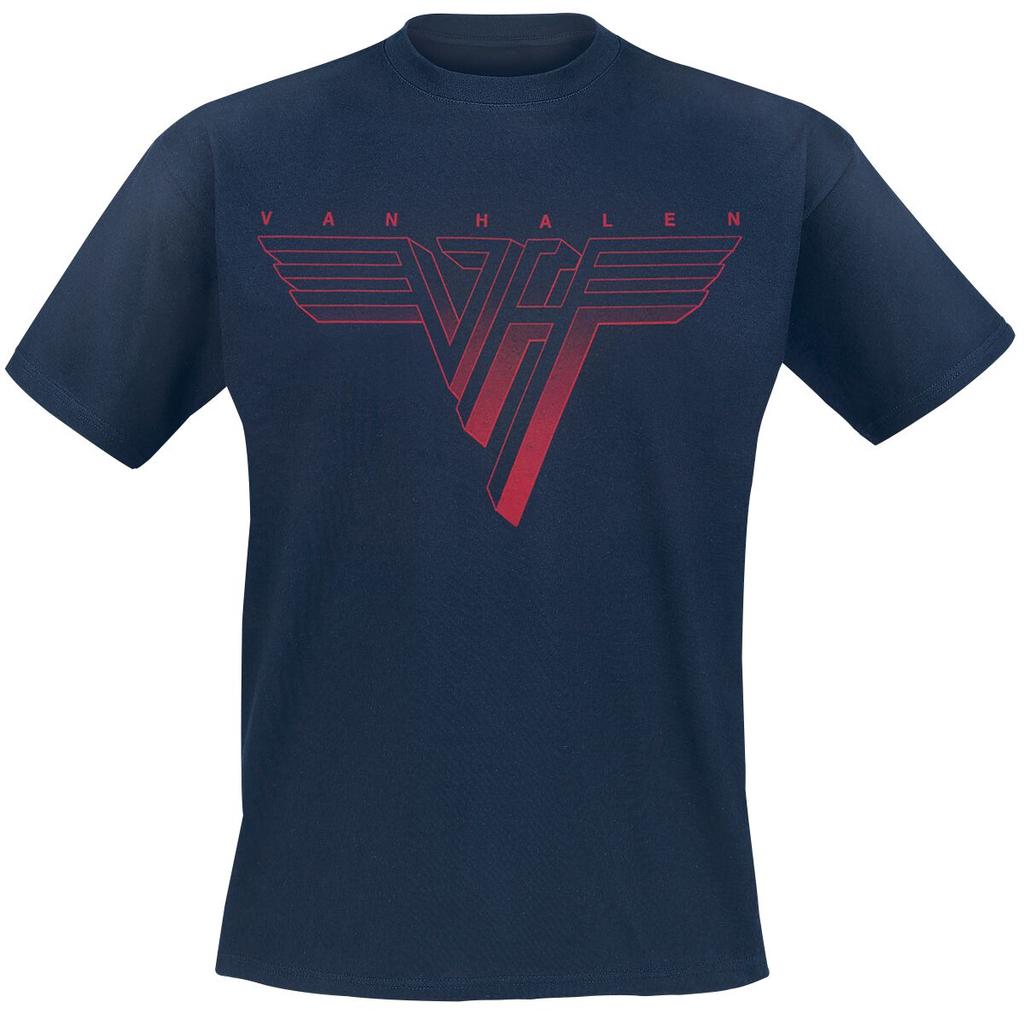 Van Halen Cotton Band Shirt Unisex Summer Short Sleeve Fashion Brand Tee Luxury Casual Vintage