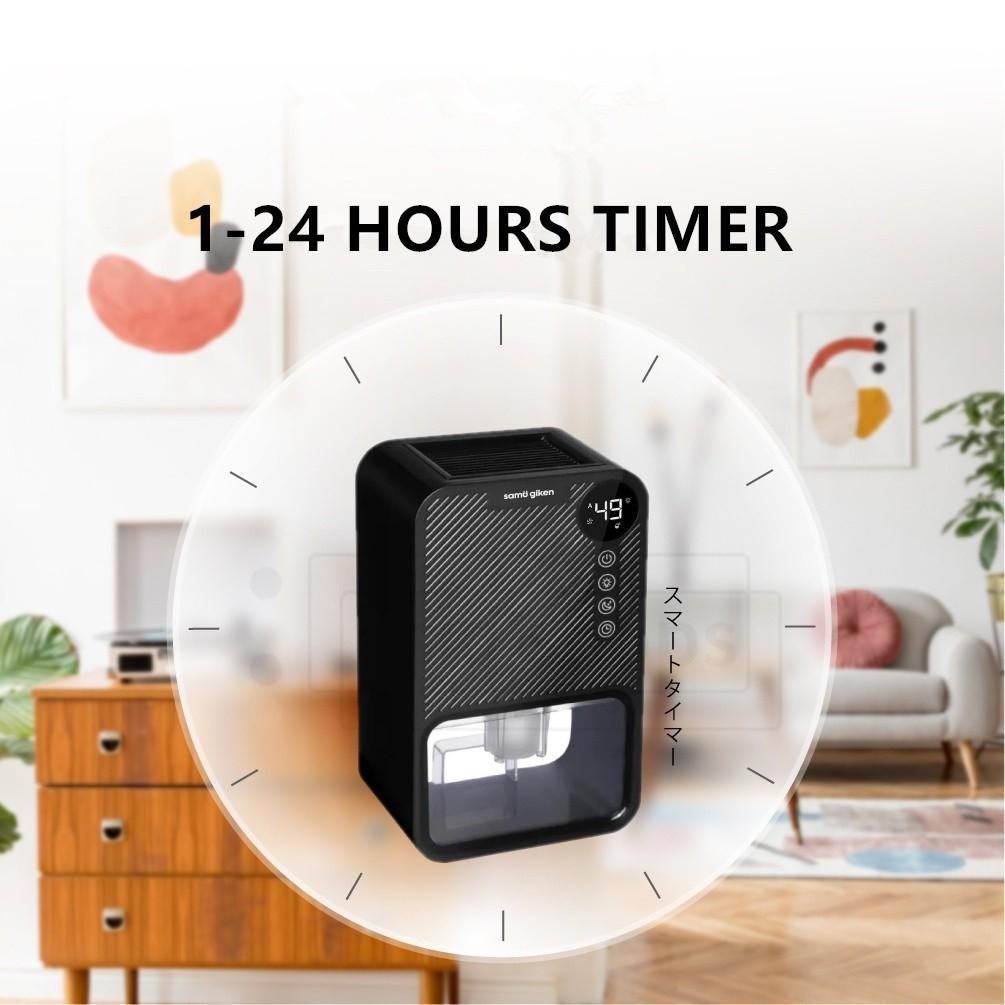 1100ML Large Capacity Intelligent Dehumidifier LCD Screen Display Air Purifier Household Quiet Cycle Air Dryer Machine