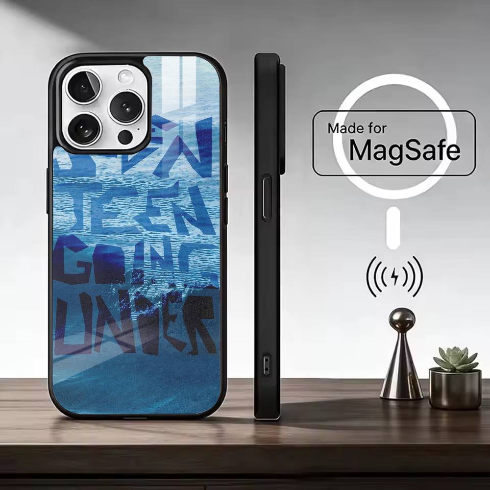 Чехол для телефона Singer S-Sam Fender для iPhone 17 16 15 14 13 12 11 Серии с поддержкой MagSafe и беспроводной зарядки