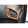 For Nissan Murano 2015- Peach Wood Grain Left And Right Air Outlet Vent Trim