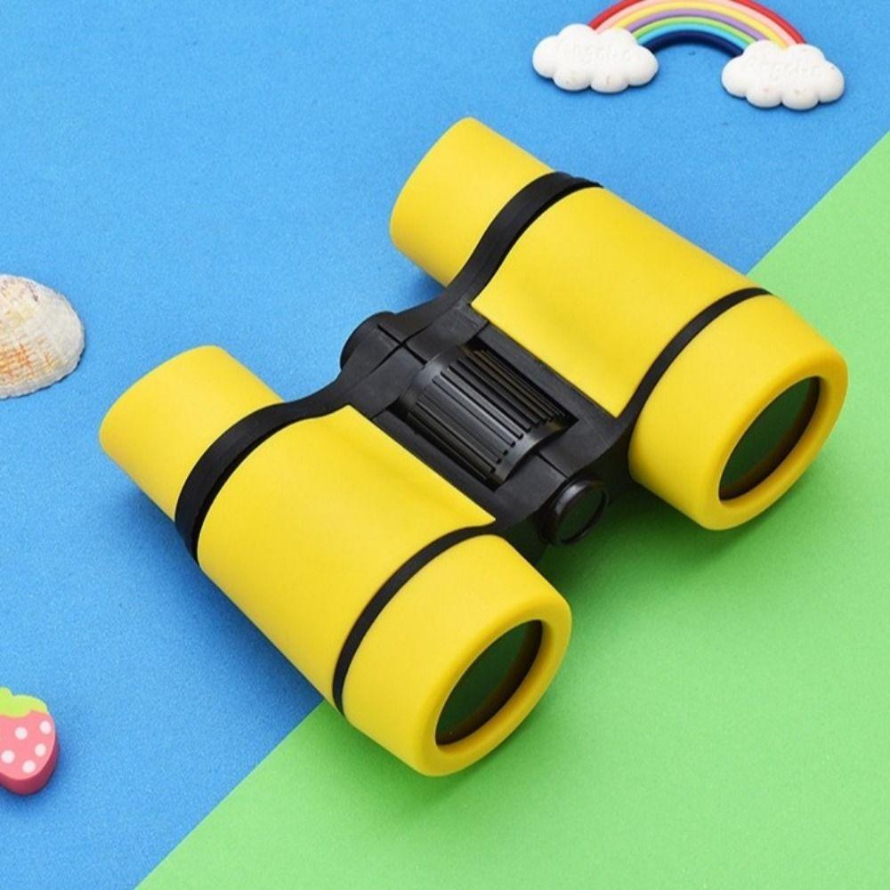 ABS Binocular 4X30 Magnification Science Education Toy Cartoon Kids Telescope Exploring