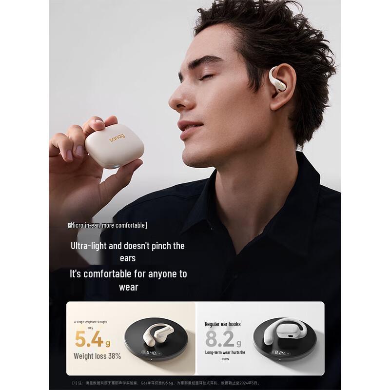 Спортивные Bluetooth-наушники Saina G6S с открытым дизайном
