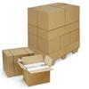 10 cartons d'emballage 25 x 25 x 10 cm - Double cannelure