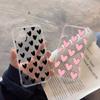 Cute Cartoon Pink Simple Love Phone Case Transparent Soft For Iphone 12 11 13 7 8 6 S Plus X Xs Xr Pro Max Mini