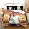 Game GTA V Bedding Set Cartoon Duvet Covers Pillowcase Grand Theft Auto 5 Comforter Bedding Sets Bed Linens Bedclothes(No Sheet)