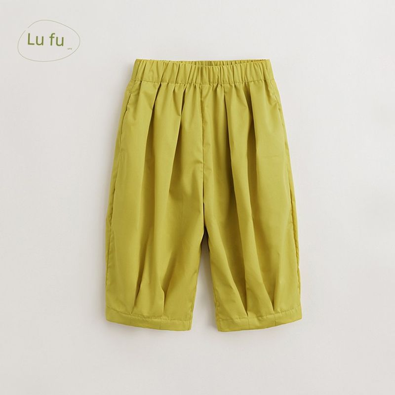 [Discount] Marc & Jenny French-Style Girls' Comfortable Loose Balloon Pants Children's Jogger Pants Spring and Autumn Pants 240306