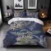 Three-Piece Plant Flower Quilt Set 3D Digital Printing Bedding Kit
