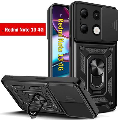 Защитный чехол для камеры со слайдер-объективом для Redmi Note 13 4G, чехол для Xiaomi Redmi Note 13 Pro Plus, защитный чехол с кольцом-держателем