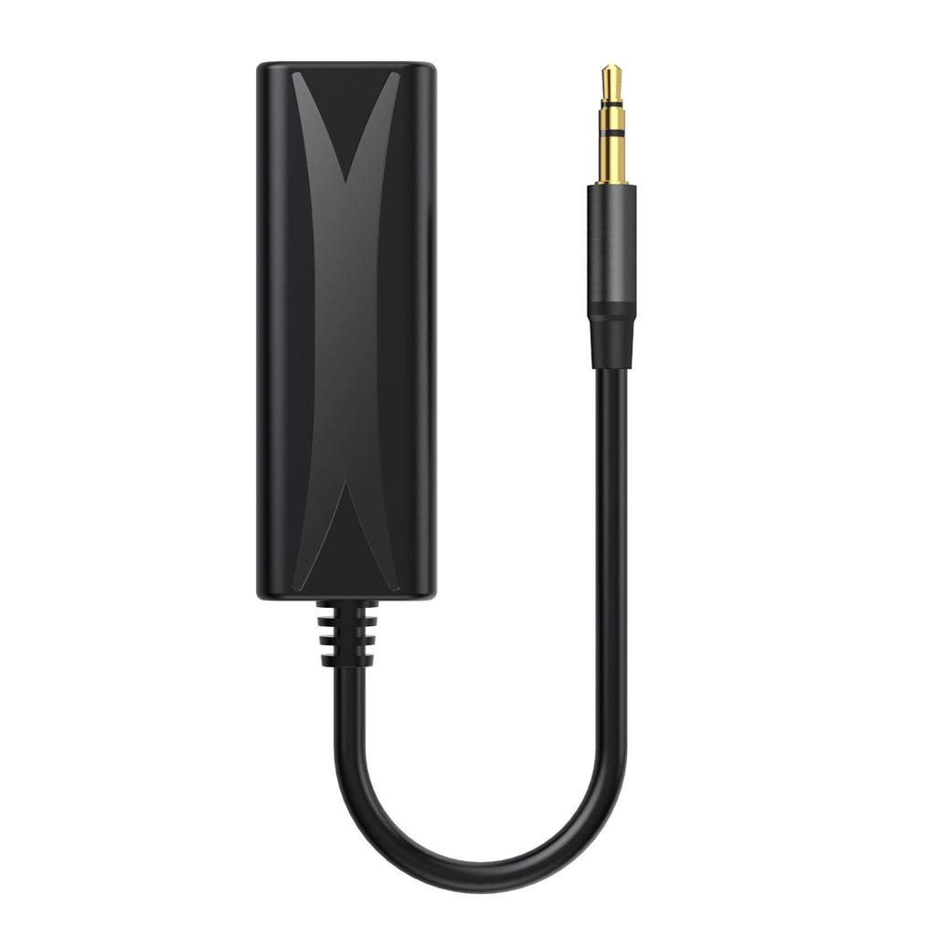 3.5mm Aux Audio Noise Filter Speaker Line Ground Loop Noise Isolator Eliminate for Car Stereo Audio System Home Stereo Car Accessories