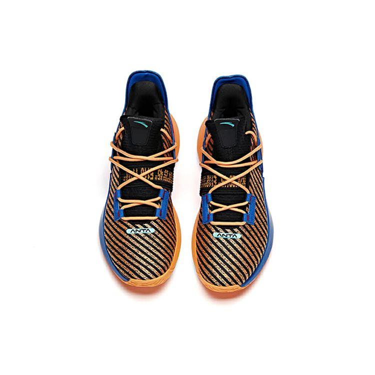 Anta Баскетбольные кроссовки Air Space 2 UFO мужские кроссовки желтые синие красные 112011606-6