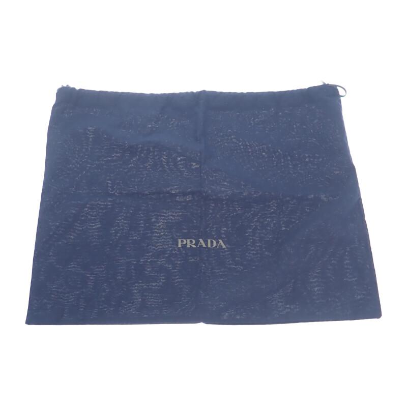 Prada 2HC179_2DMI_F0002 S кепка черная нейлоновая мужская