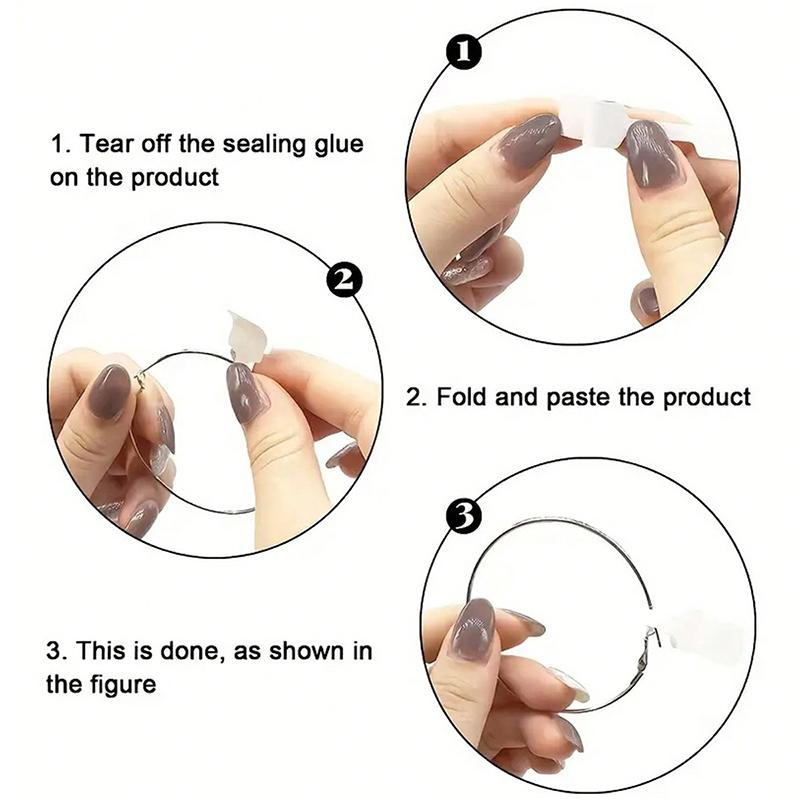 WTEMPO Self-Adhesive Jewelry Tags Necklaces Earrings Bracelets Paper Tags Jewelry Display Price Labels Gift Packaging Decor Labels