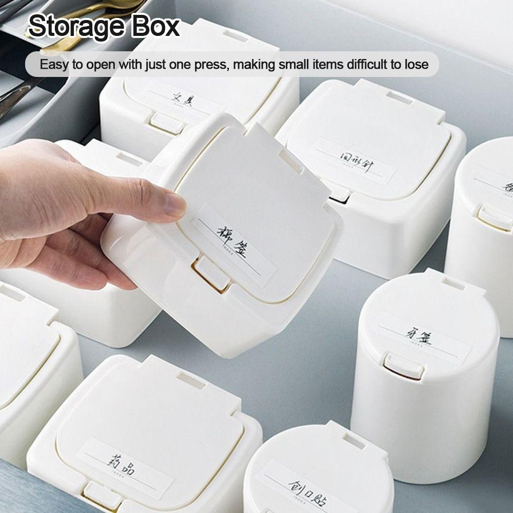 Пластиковый контейнер для хранения типа "Pop-up окно", контейнер для бисера, полезная коробка для ватных палочек, класс аксессуаров для волос