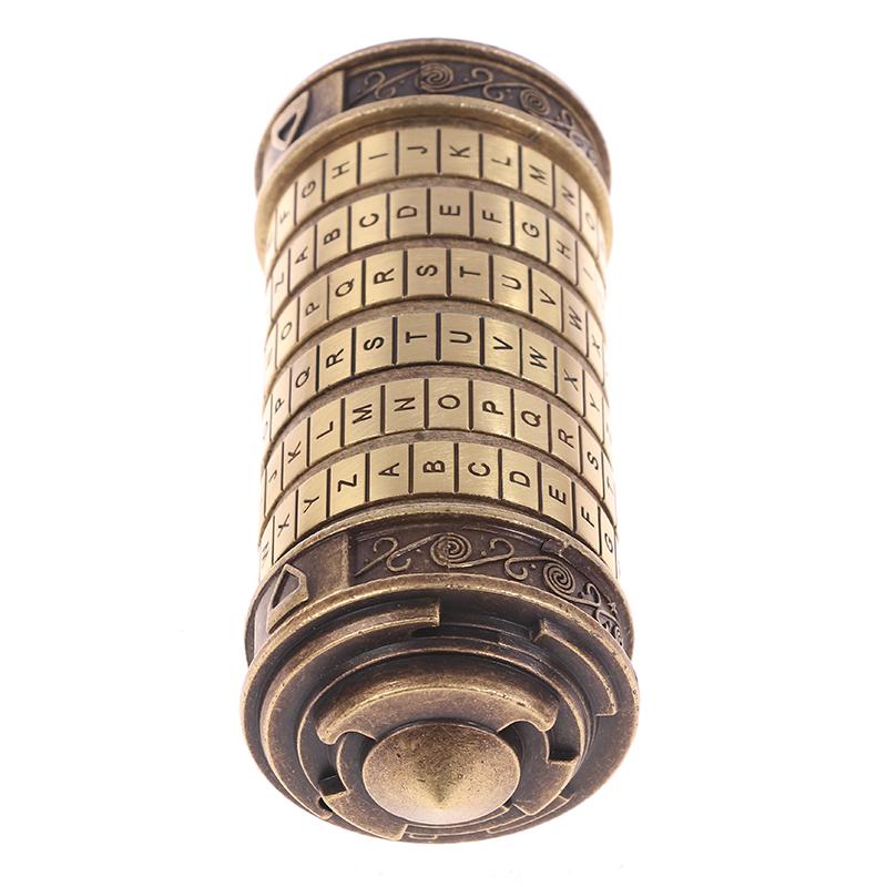 Игрушки «Код да Винчи» Металлические замки Cryptex Свадебные подарки Подарок на День святого Валентина