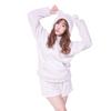 A&TCollection Сладкий Мишка Пушистый Боа Домашняя одежда для отдыха для женщин, M