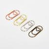 150Pcs Office School Accessories Binder Clip Heart Shape Clips Holder Durable Paper Clips
